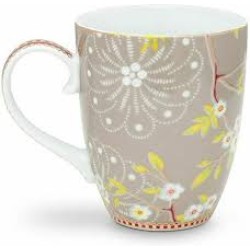 Early Birds Haki Porselen Kupa Adet 350 ml