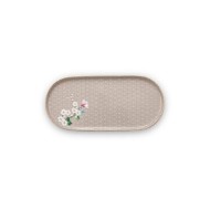 Blushing Birds Haki Porselen Oval Servis Tabağı 25 cm Blushing Birds Haki Porselen Oval Servis Tabağı 25 cm