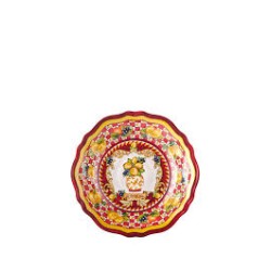 Chiara Alessi Portofino Kırmızı Limonlu Servis Kasesi 35 cm