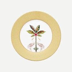 La Majorelle Sarı Porselen Kahvaltı Tabağı 21 cm