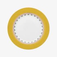 La Majorelle Sarı Porselen Yemek Tabağı 26.5 cm