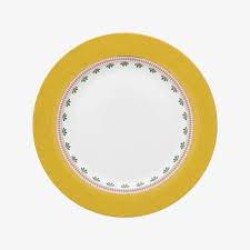 La Majorelle Sarı Porselen Yemek Tabağı 26.5 cm