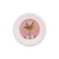 La Majorelle Pembe Porselen Kek Tabağı 17 cm