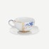 Pip Studio Royal White Mavi Beyaz Porselen Kahve Fincanı 125 ml
