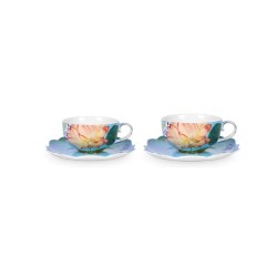 Pip Studio Royal Mavi Porselen Çay Fincanı Takımı Pip Studio Royal Mavi Porselen Çay Fincanı Takımı