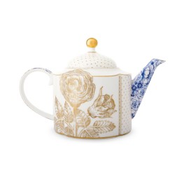 Pip Studio Royal White Porselen Demlik 950 ml