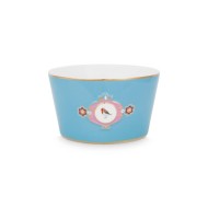 Love Birds Mavi Madalyon Kase 15 cm