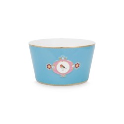 Love Birds Mavi Madalyon Kase 15 cm