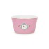 Love Birds Pembe Madalyon Kase 15 cm